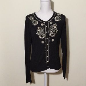 Lucky Brand Long Sleeved Cardigan Sweater